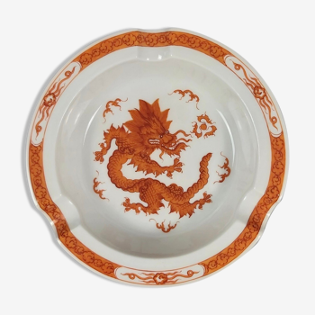 Meissen Porcelain Ming Dragon Ashtray, Germany, 20th Century