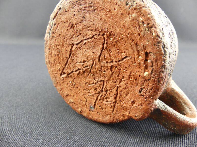 Gerhard Liebenthron, creamer, brutalist pottery milk jug