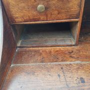 Victorian oak graduated desk – circa 1890-1910.