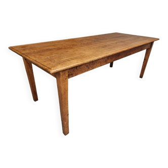 Table à manger ancienne table en chêne 90 x 210 cm