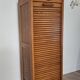 Gradiam oak curtained filing cabinet