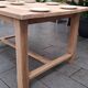 Farmhouse table with extension