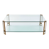 Table basse en verre Design by Peter Ghyczy Modèle T24,1970