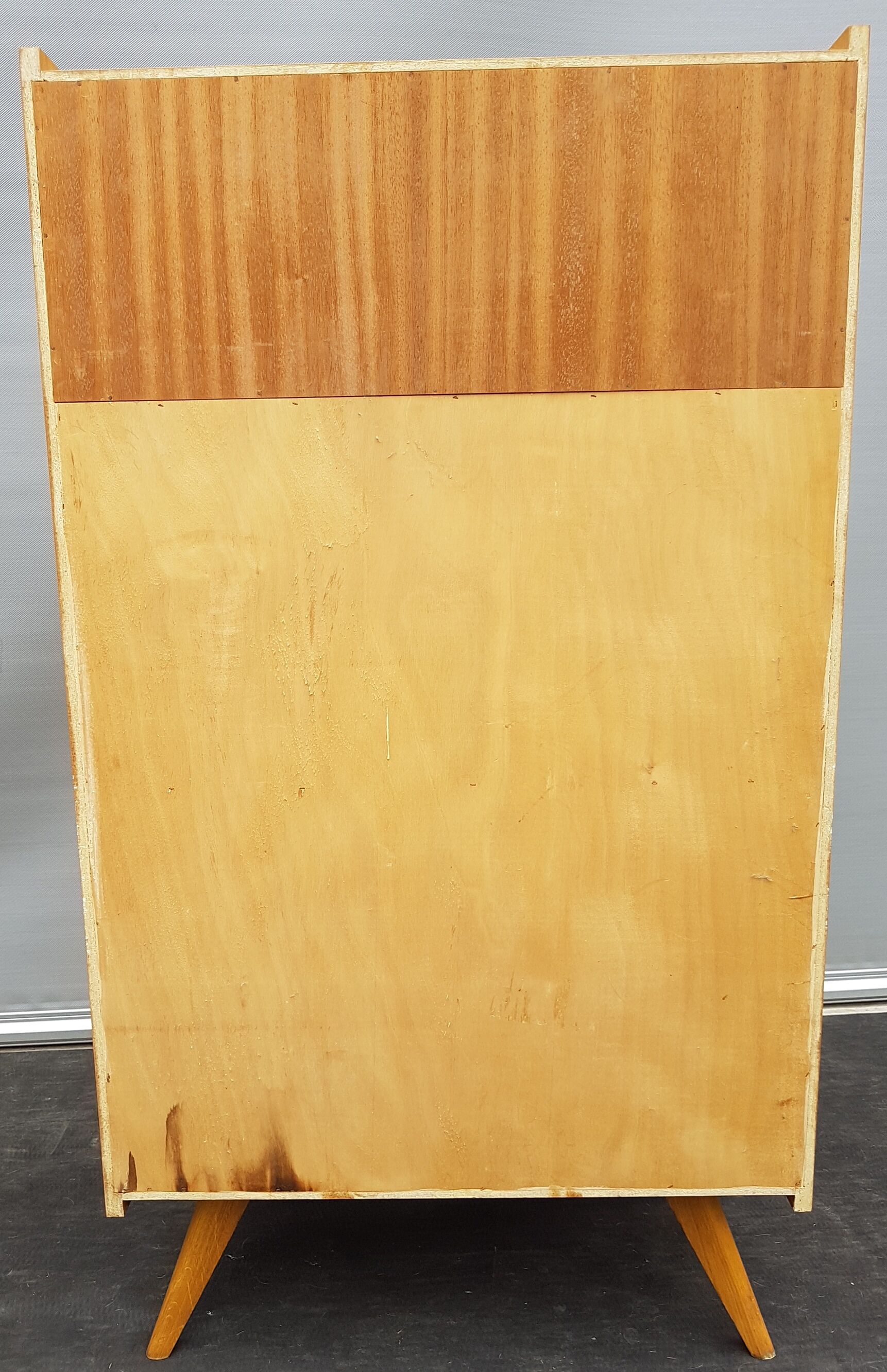 Library oak showcase 1950 feet compass