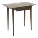 Scandinavian oak bedside table, Sweden, 1970