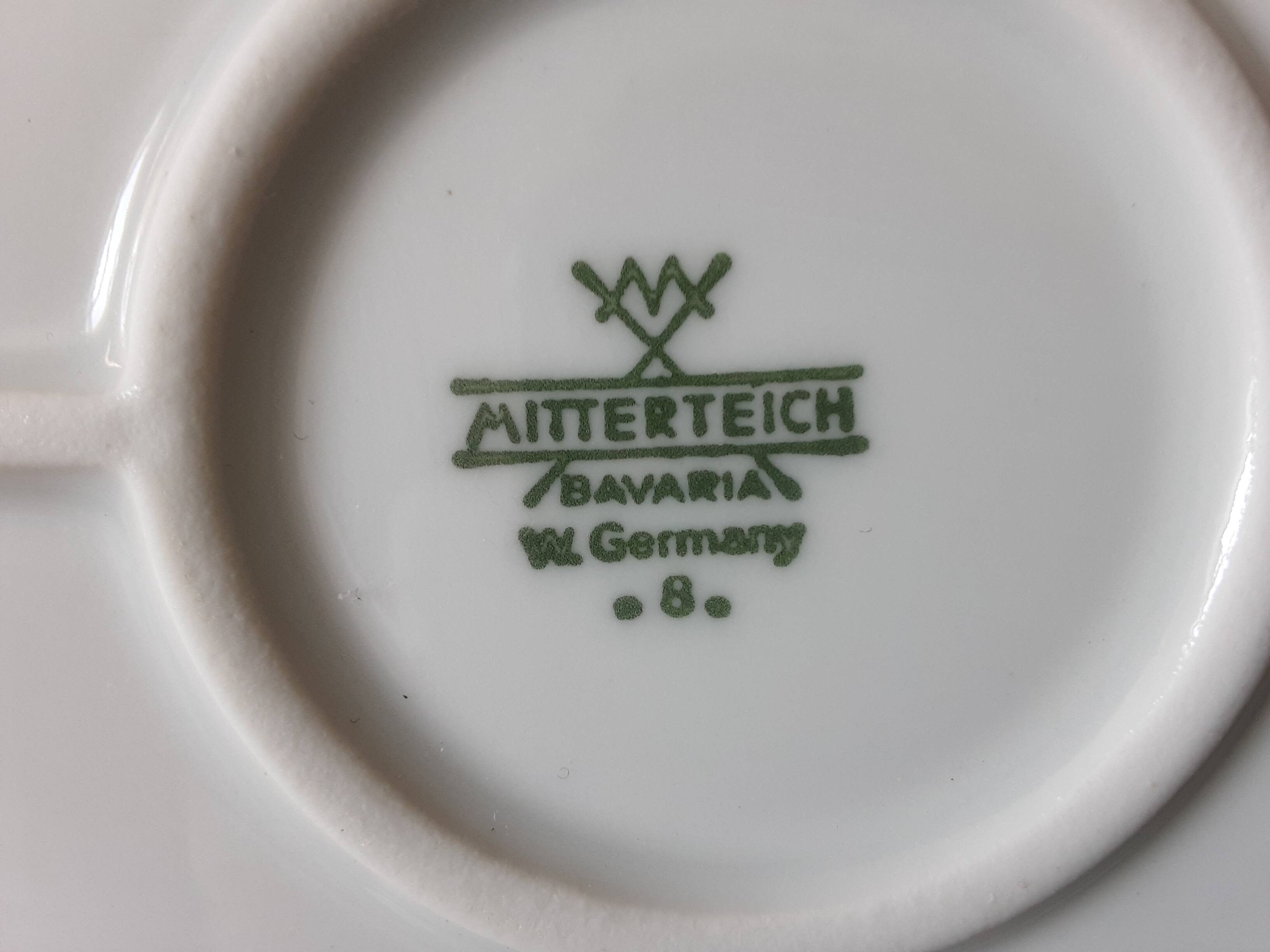 Set of 3 Mitterteich Bavaria dishes