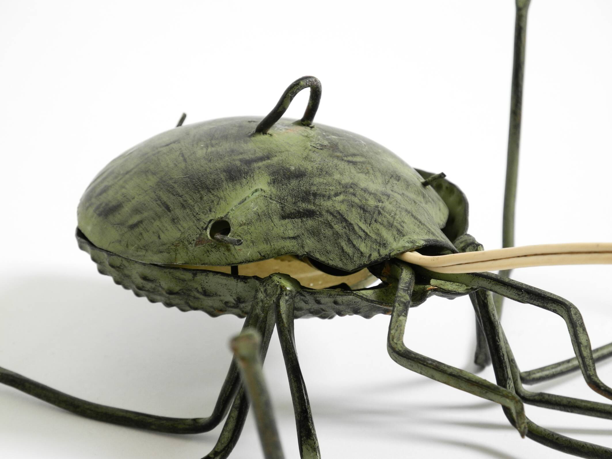 Beautiful Italian Mid Century Modern "Spider" wall lamp made of metal