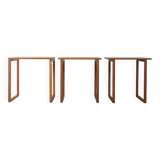 "The Cube" nesting tables by Kai Kristiansen for Vildbjerg Møbelfabrik, 1960s