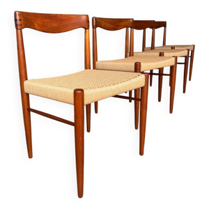 Série de 4 chaises d’H.W.