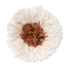 Juju hat beige outline white of 60 cm