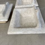 Wall mounted ceramic soap dish