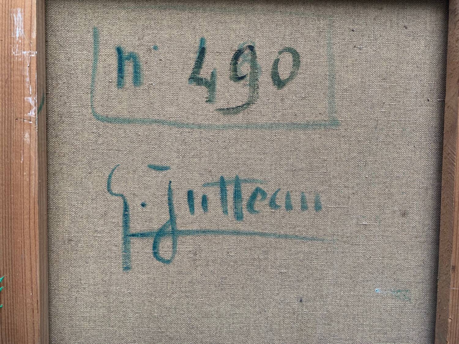 Still life painting, lemonade, signed