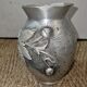 Vase Barte, étain repoussé vers 1900