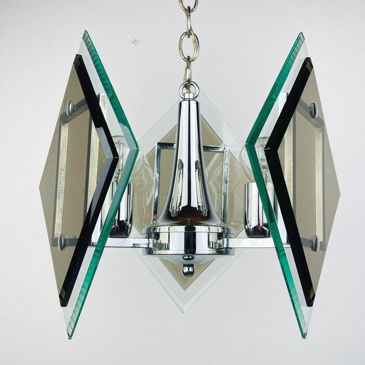 Art glass pendant by Fontana Arte, Italy, 1970s