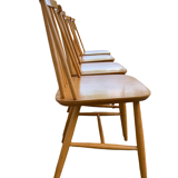Scandinavian chairs Pinnstol ZPM Radomsko 1950