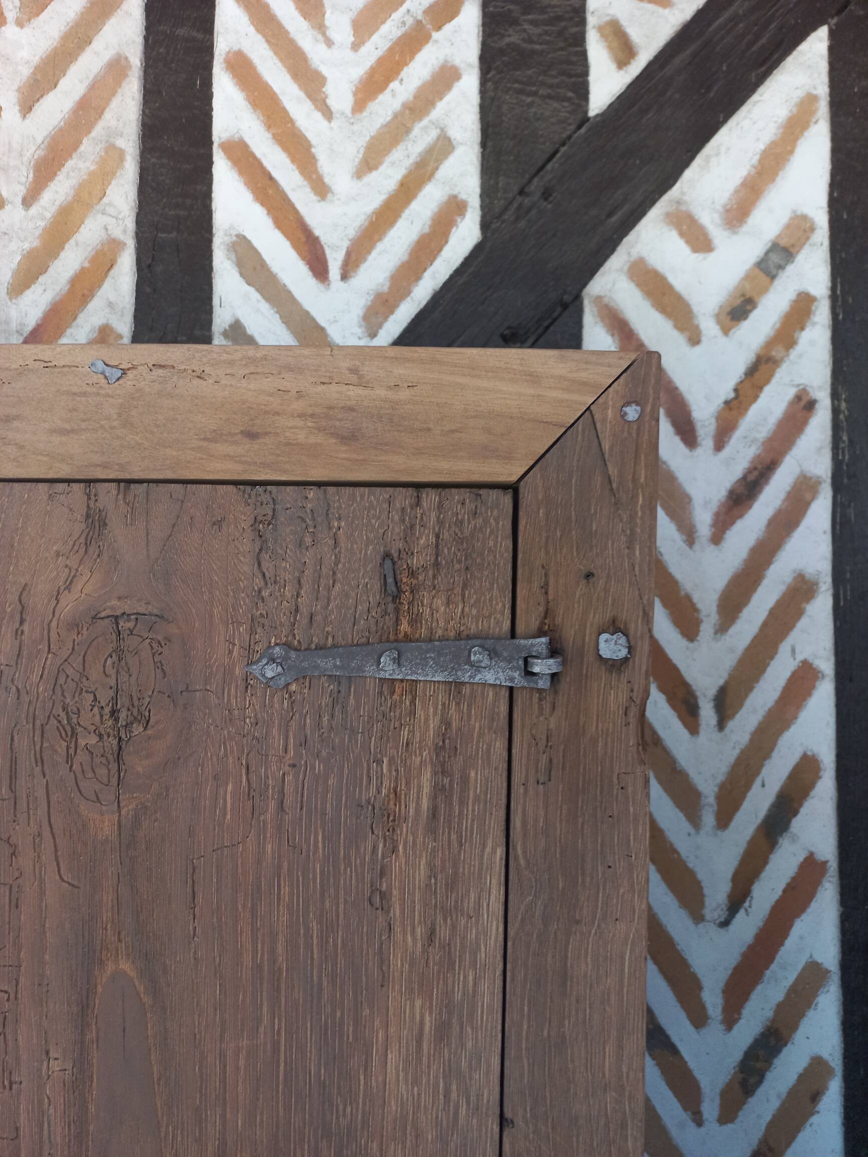 Old primitive wardrobe