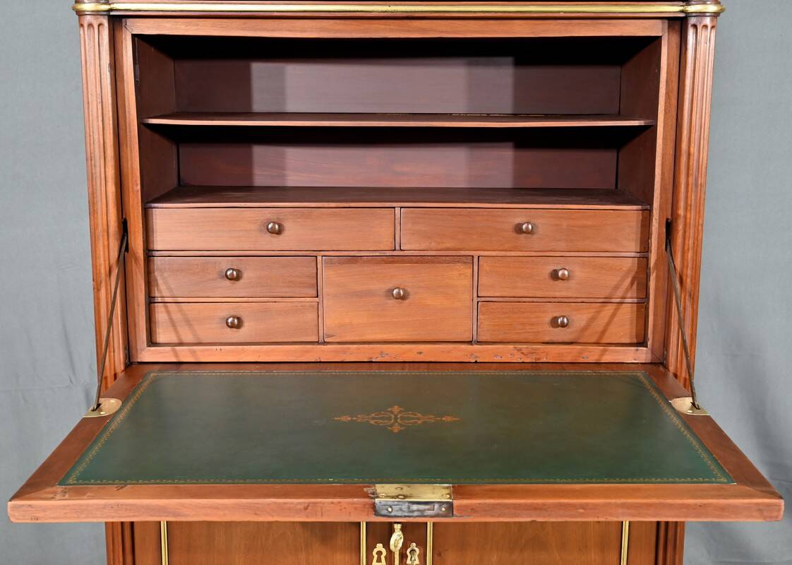 Mahogany Secretary, Louis XVI period – Late 18th century