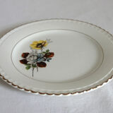 Set of 6 dessert plates Digoin model Veronese, 50s