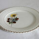 Set of 6 dessert plates Digoin model Veronese, 50s