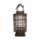Metal lantern to place a candle
