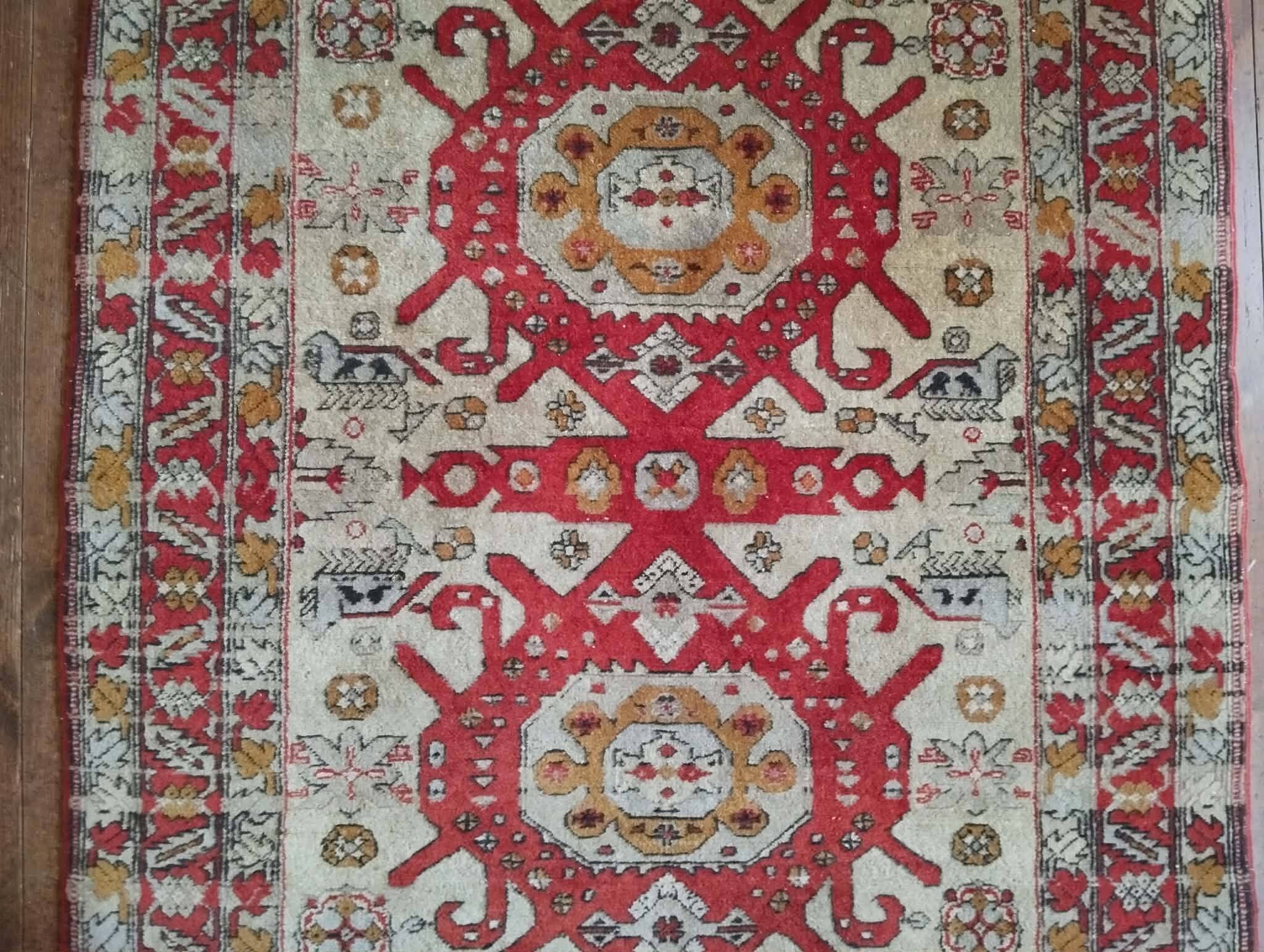 Handmade Caucasian Shirvan rug 158x108cm