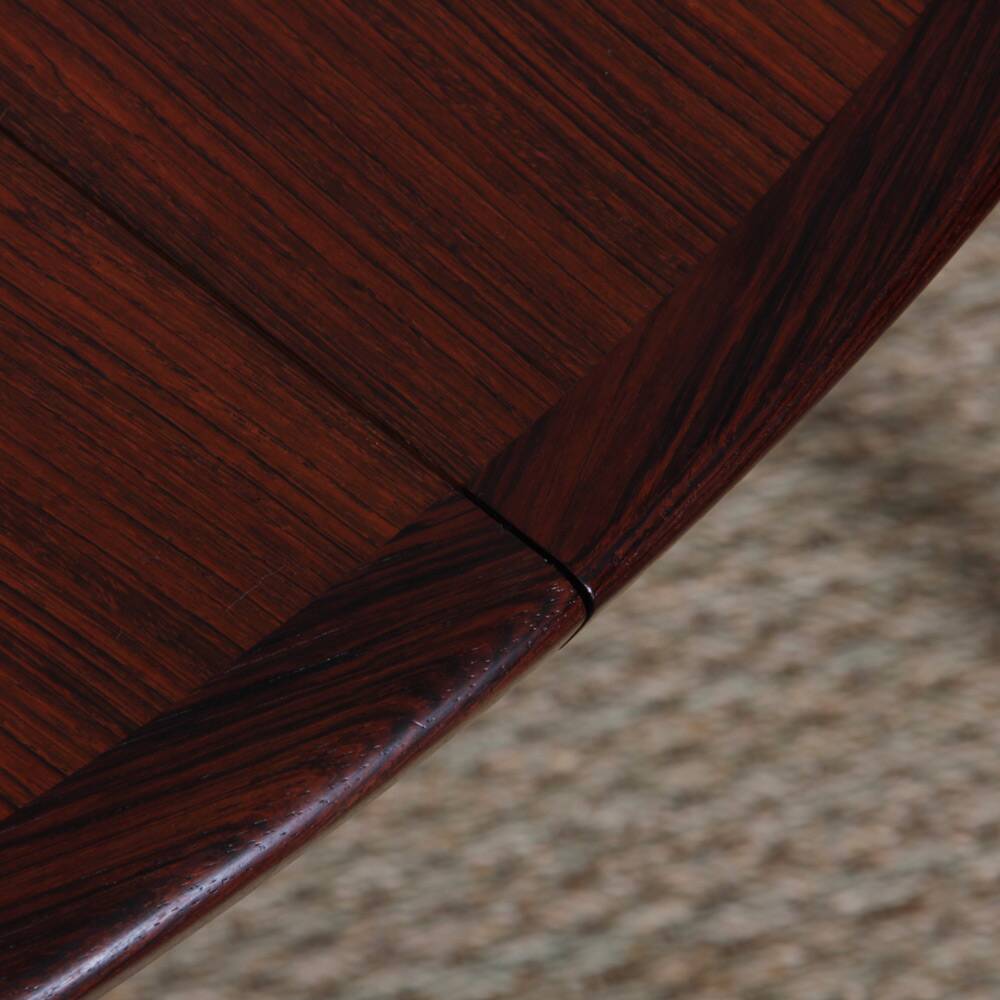 Scandinavian dining table by Henry Rosengren Hansen, 1960