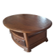 Table de salon merisier massif