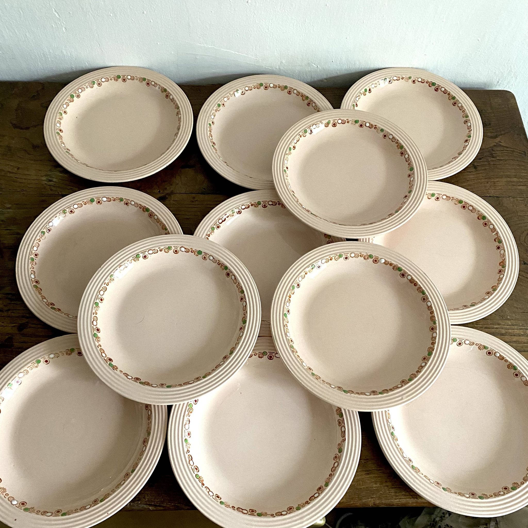 Deep plates Longwy model Betty