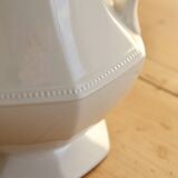 Large vintage jug Johnson Brothers Pearl pattern white porcelain