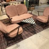 2-seater sofa and 2 armchairs