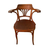 J-J Kohn circa 1900 desk chair stamped and labeled