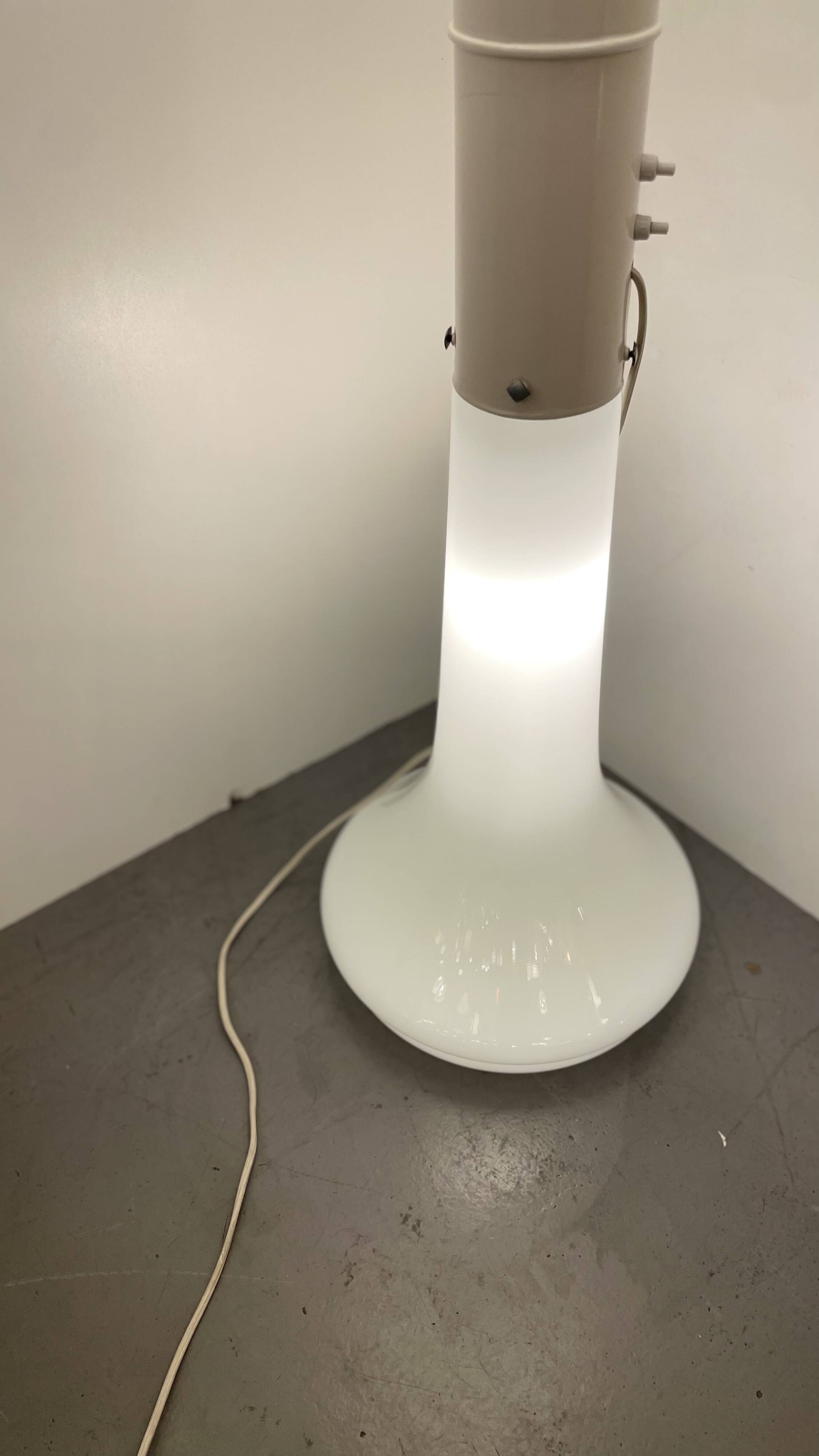 Birillo Murano Floor Lamp in the style of Calo Nason for Mazzega, 1970s