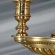 Directoire Style Gilt Solid Bronze Bouillotte Lamp "Lucien Gau"