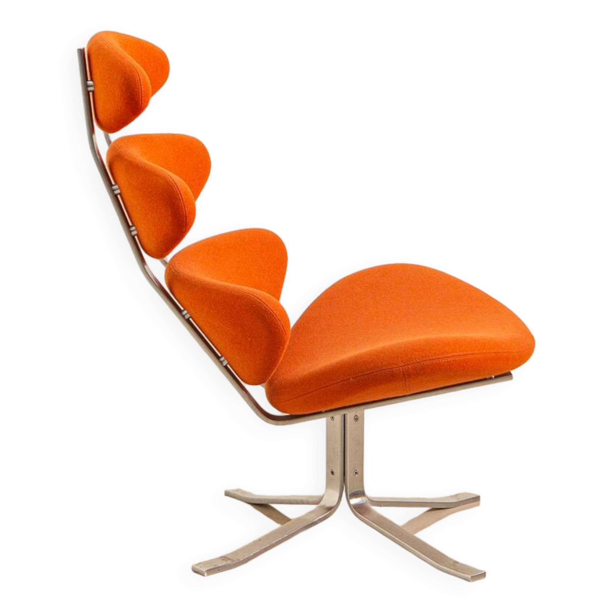 "Corona" lounge chair by Poul Volther for Erik Jørgensen 60's