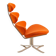 "Corona" lounge chair by Poul Volther for Erik Jørgensen 60's