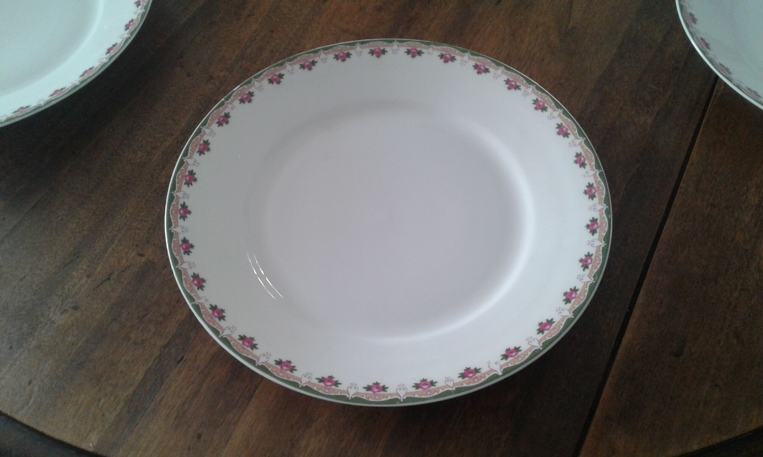 8 Limoges porcelain plates