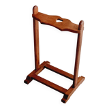 Porte serviettes ancien bois rustique cœur