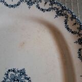 Large rectangular iron earth dish French English Company