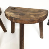 Pair of tripod farm stoo ls1970