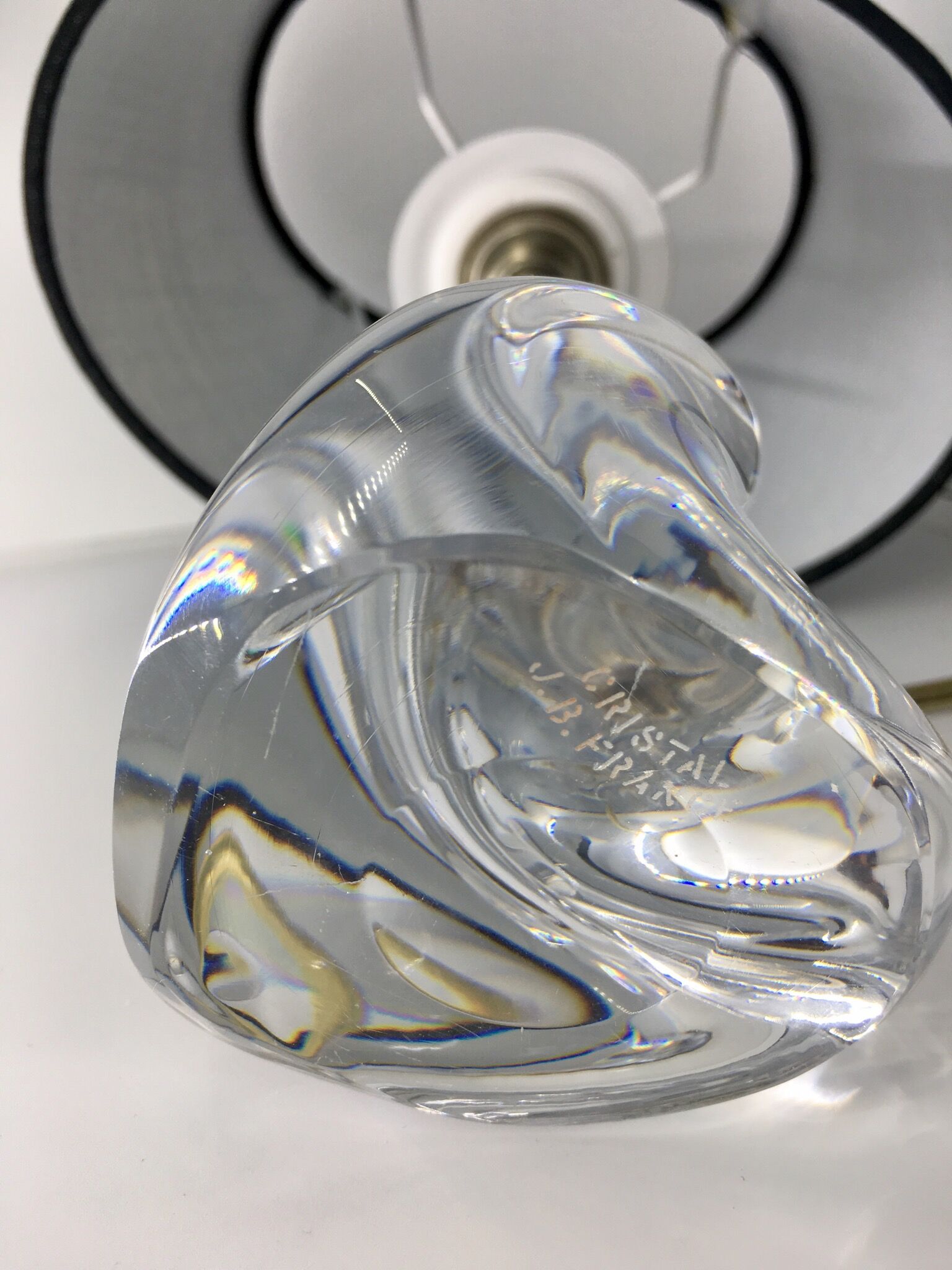 Lampe cristal jb France