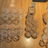 Set of crystal glasses