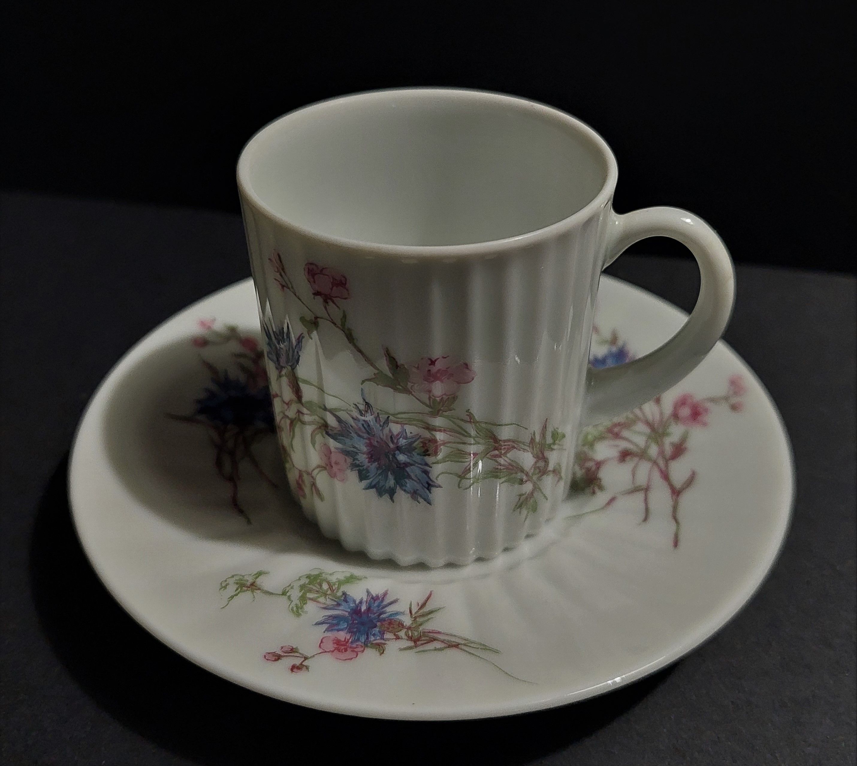 Limoges porcelain cup Gérard Dufraisseix Abbot 1900