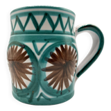 Ceramic mug by Robert Picault, 1960 Vallauris
