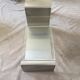 Coffee table in inox and glass 70s