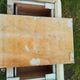 Antique Louis XVI style chest of drawers with marble top