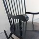 Rocking chair fauteuil à bascule 1950 vintage