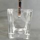 Crystal ice bucket from Sèvres, signed, vintage French design, ice bucket.