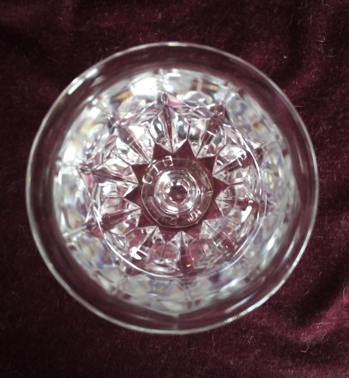 Set of 6 Crystal white wine glasses of Arques - Chaumont