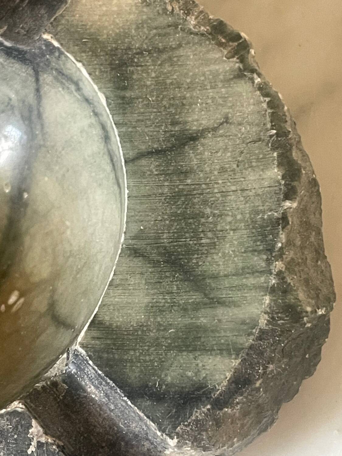 Vintage marble ashtray