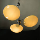 Minimalist 3-flamming Chandelier, 1930s